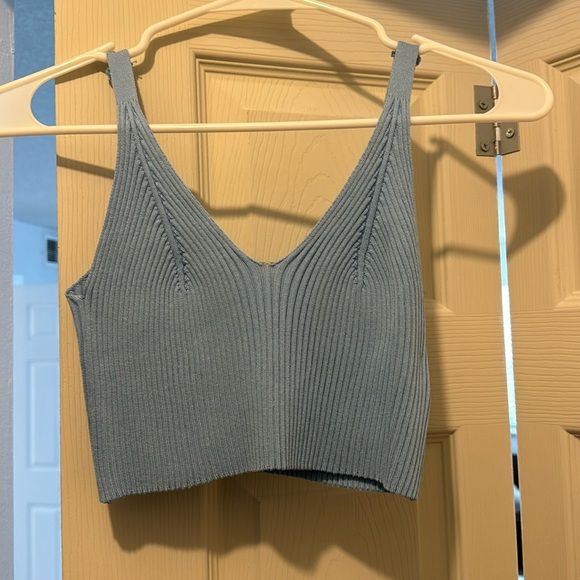 Blue tank top - Picture 1 of 1